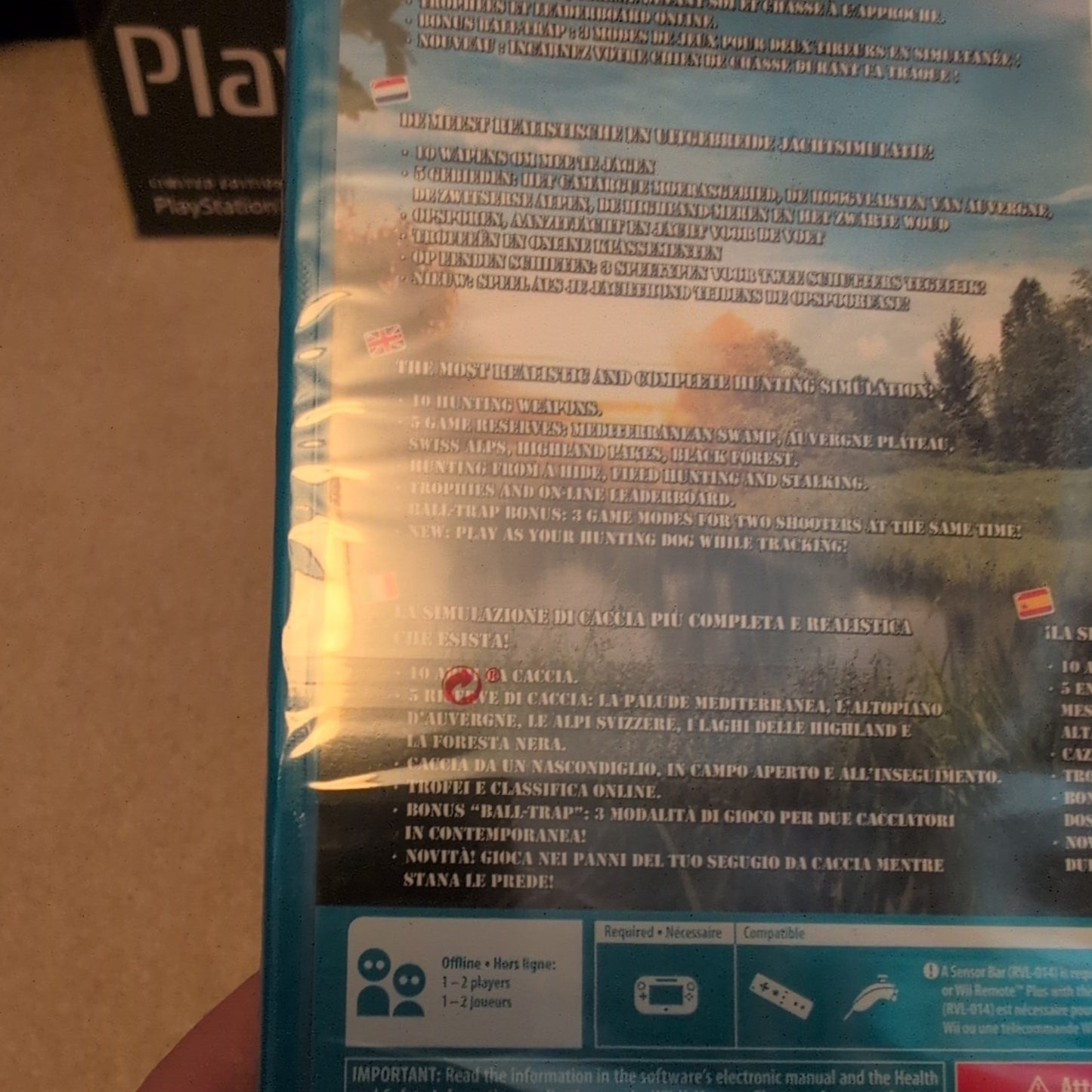 Nintendo Wii U Hunter's Trophy 2 Europa PAL sealed