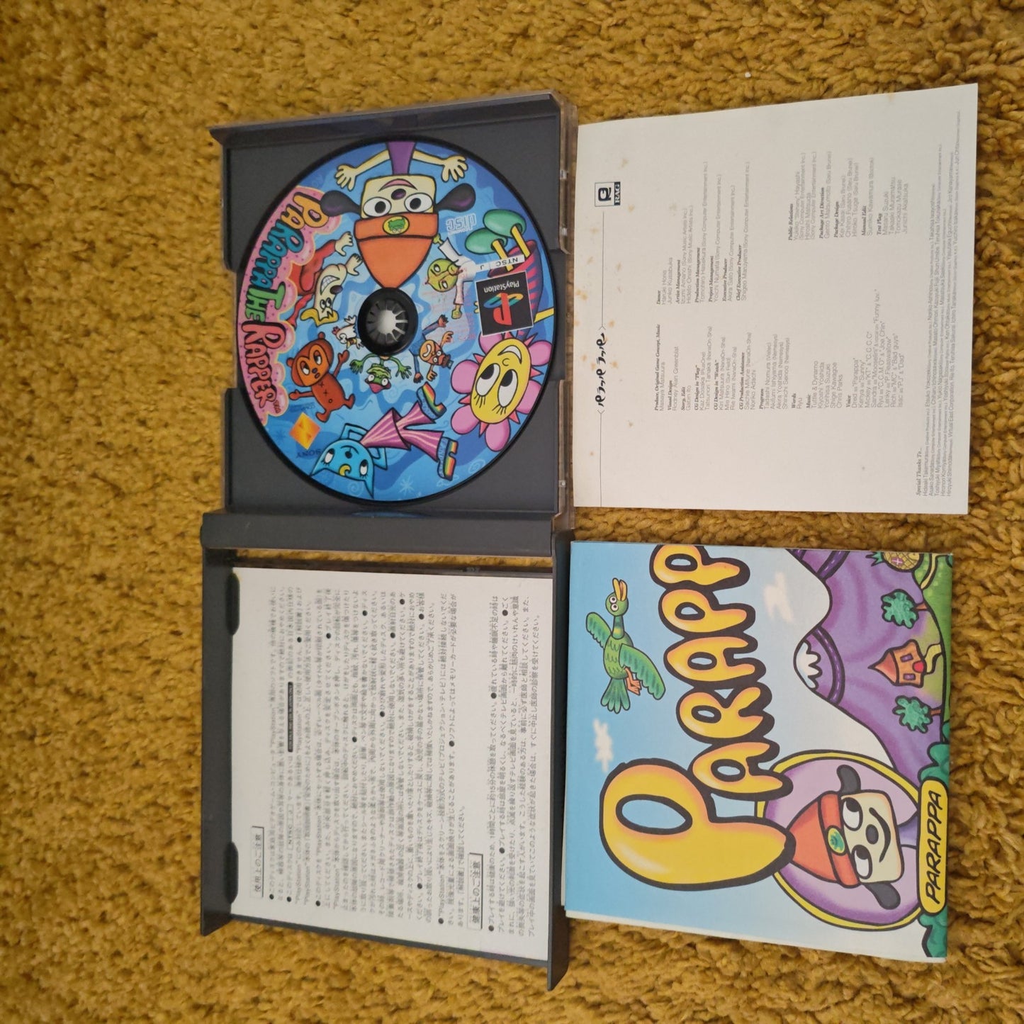Parappa The Rapper - Playstation 1 NTSC-J jp japan jpn SHIPPED FROM UK ps1