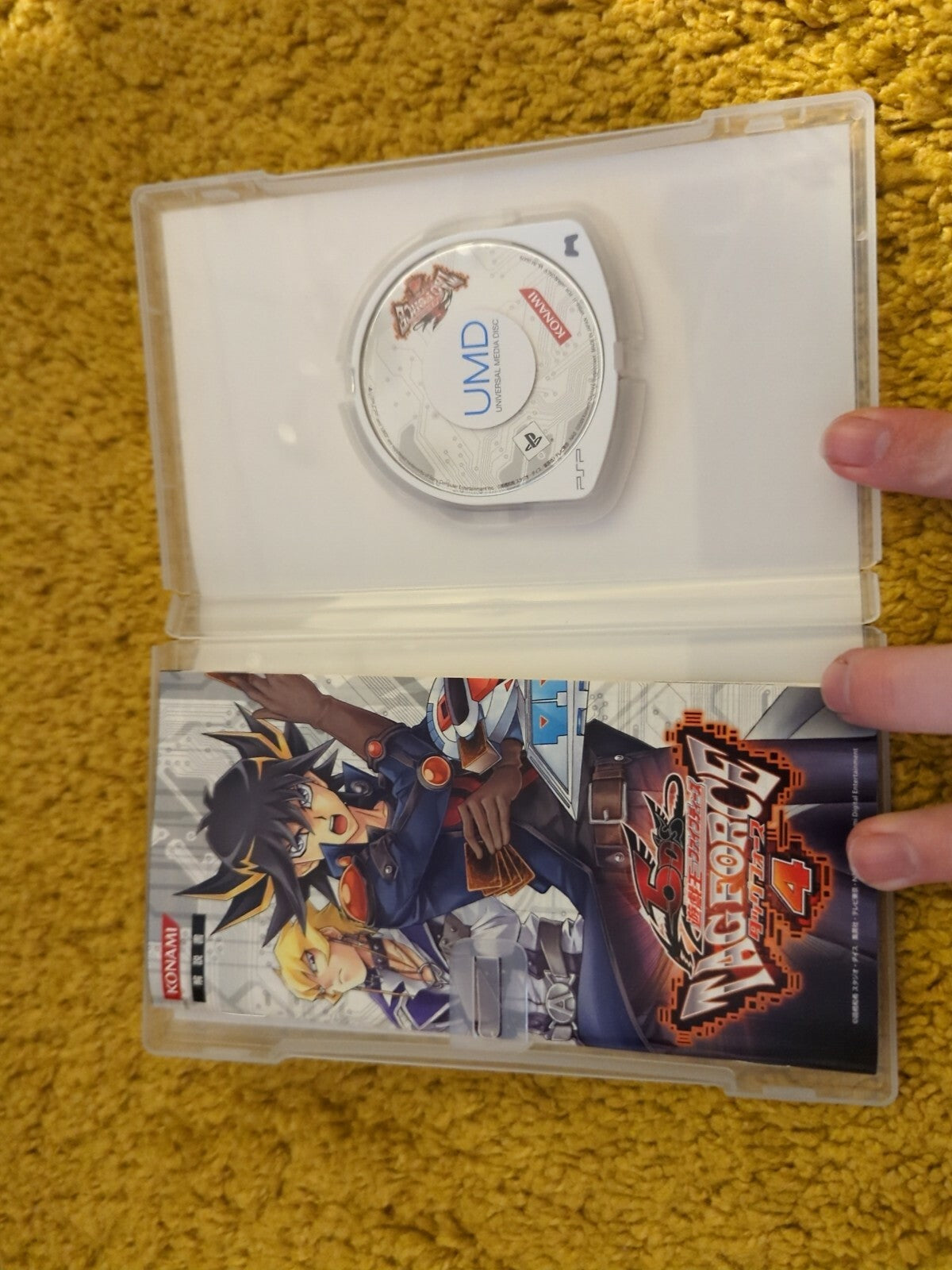 Sony PLAYSTATION Psp Portable Yu Gi Oh! 5D ´S Tag Force 4 Konami Japan Version