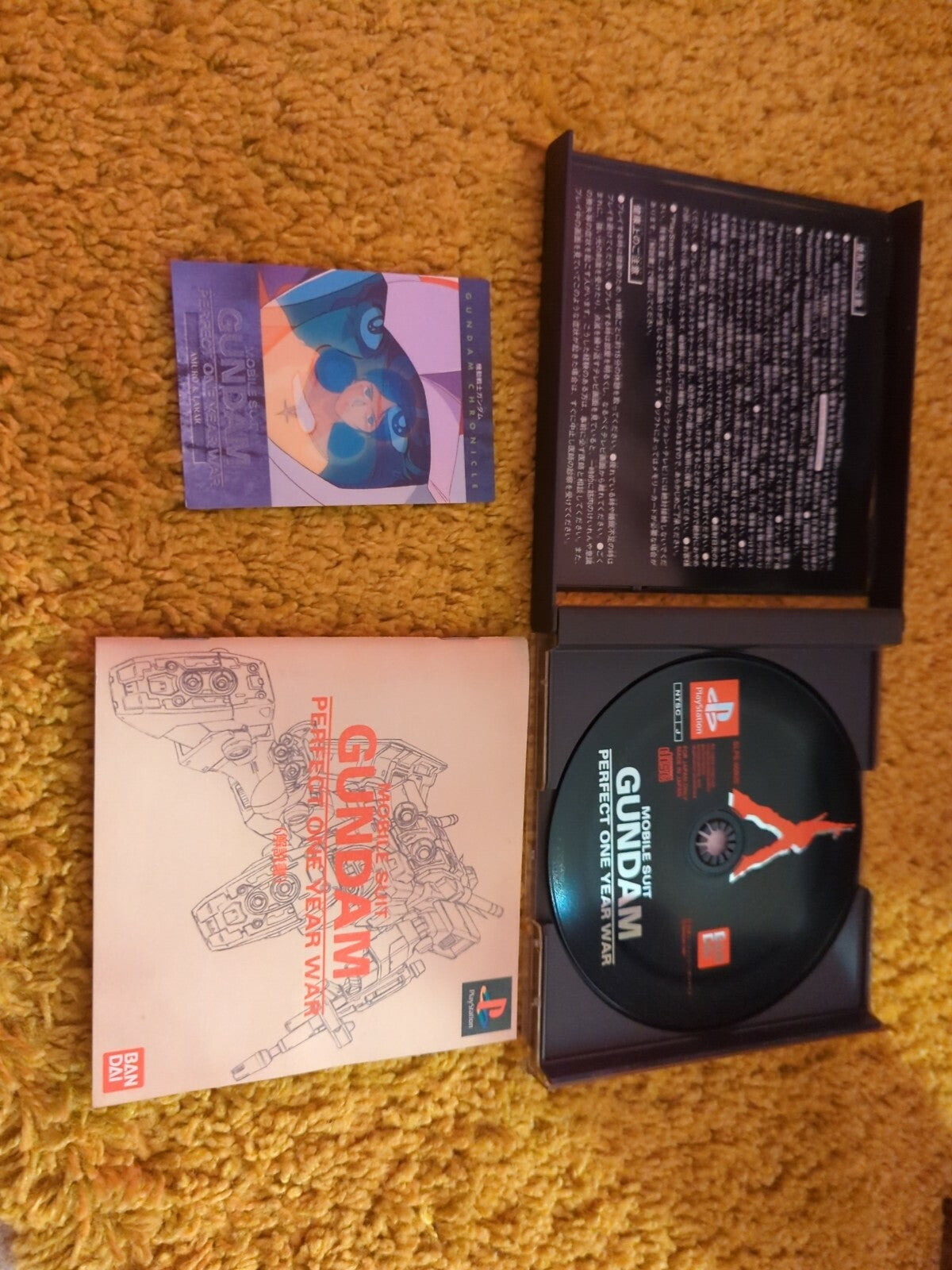 Mobile Suit Gundam: Perfect One Year War for Sony PlayStation PS1 JAPANESE 00920