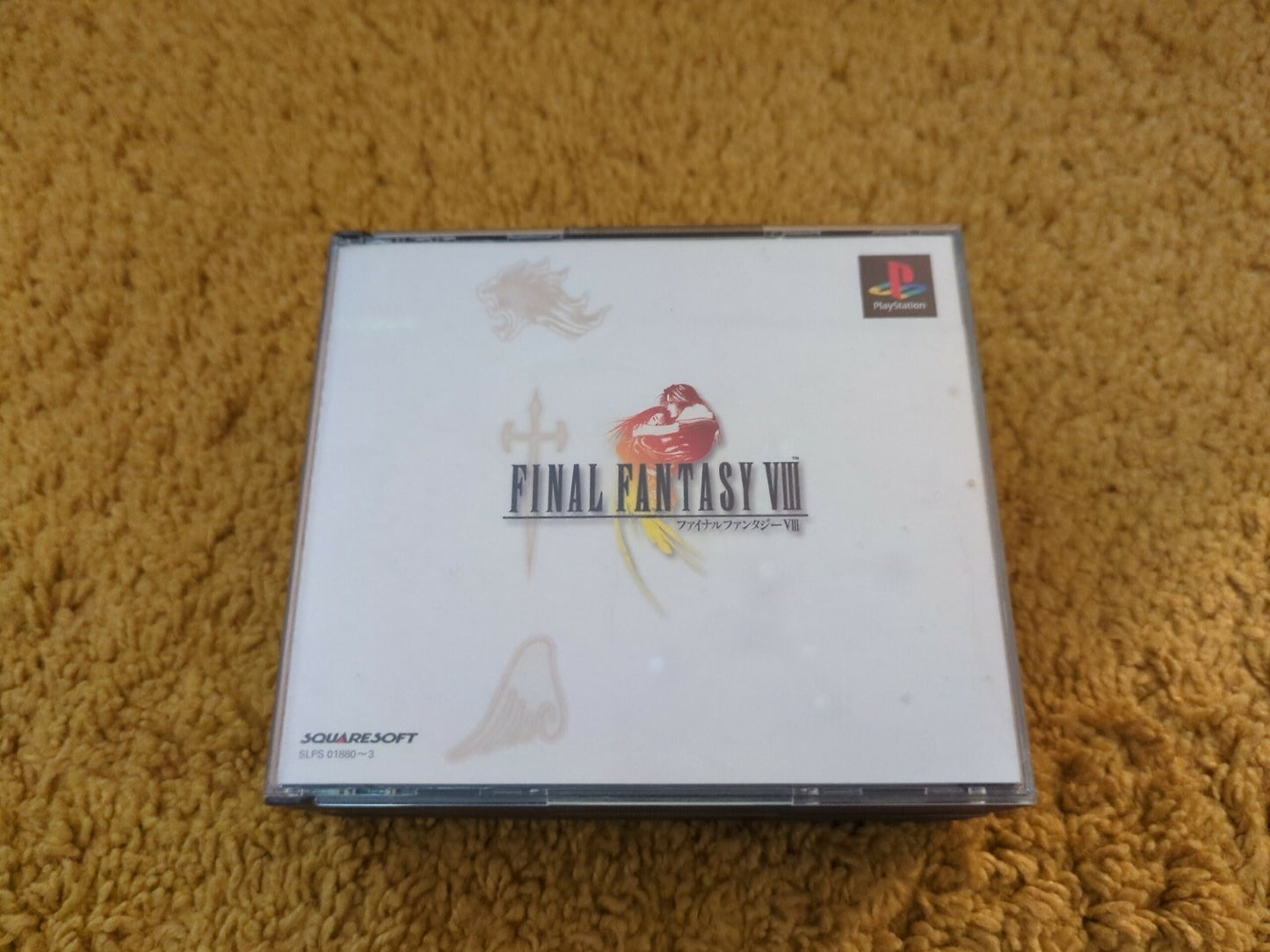 Sony PS1 Playstation Final Fantasy VIII Japan Import NTSC-J
