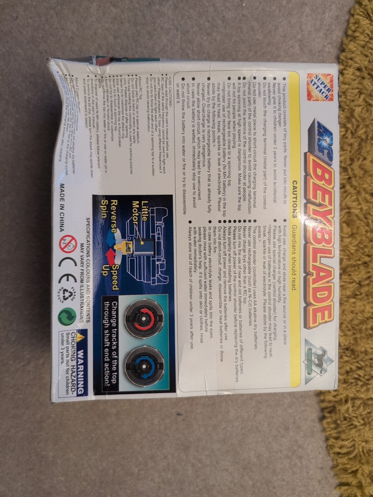 RC Driger V - RCB Radio Control Beyblade Victory 49MHz
