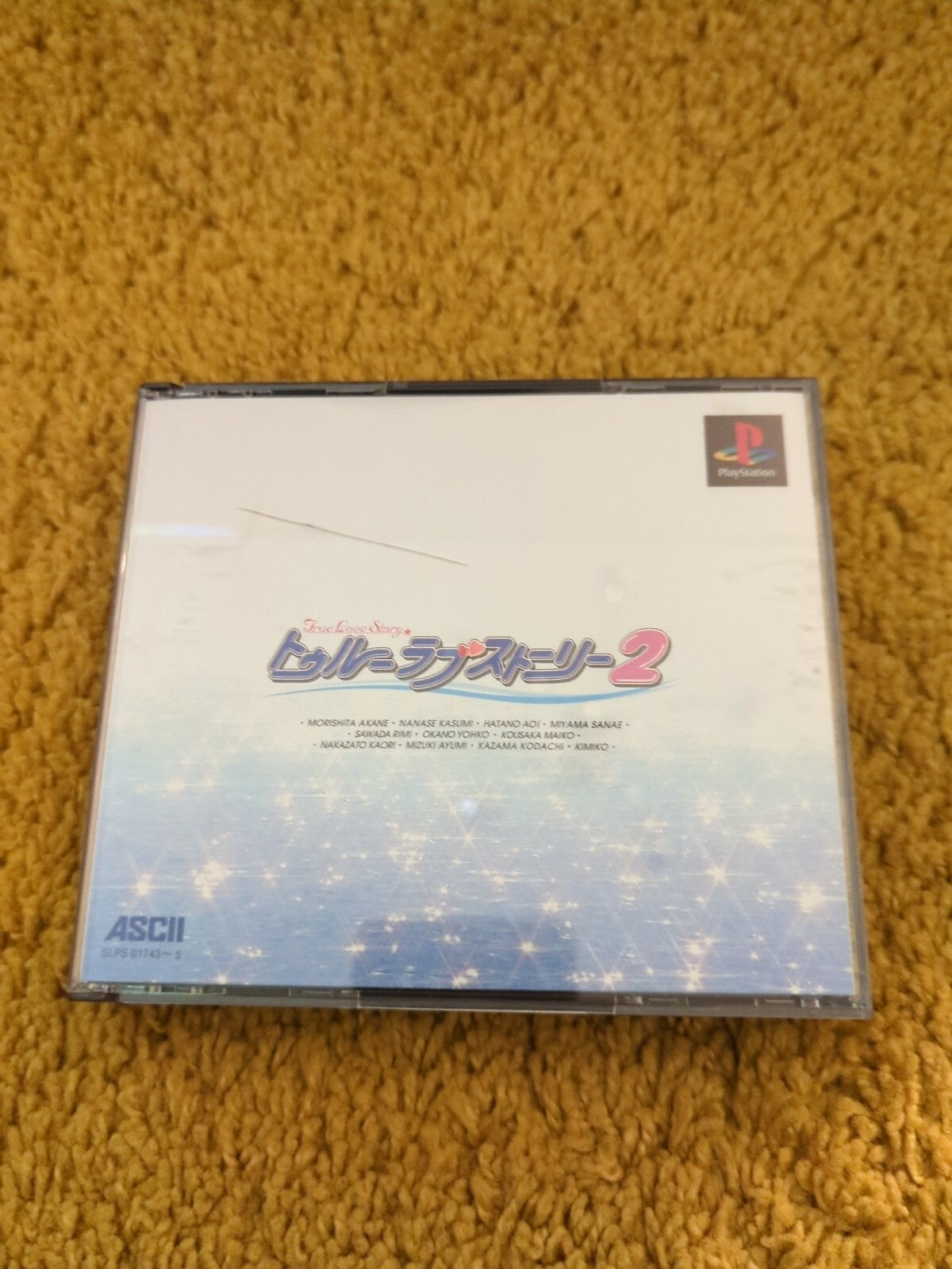 PLAYSTATION PS1 Game - True Love Story 2 - Japan Ntsc - Complete Boxed