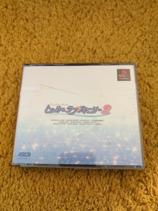 PLAYSTATION PS1 Game - True Love Story 2 - Japan Ntsc - Complete Boxed
