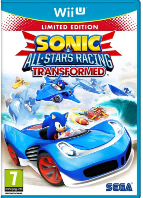 Sonic & All‑Stars Racing Transformed – Special Edition – Nintendo Wii U PAL