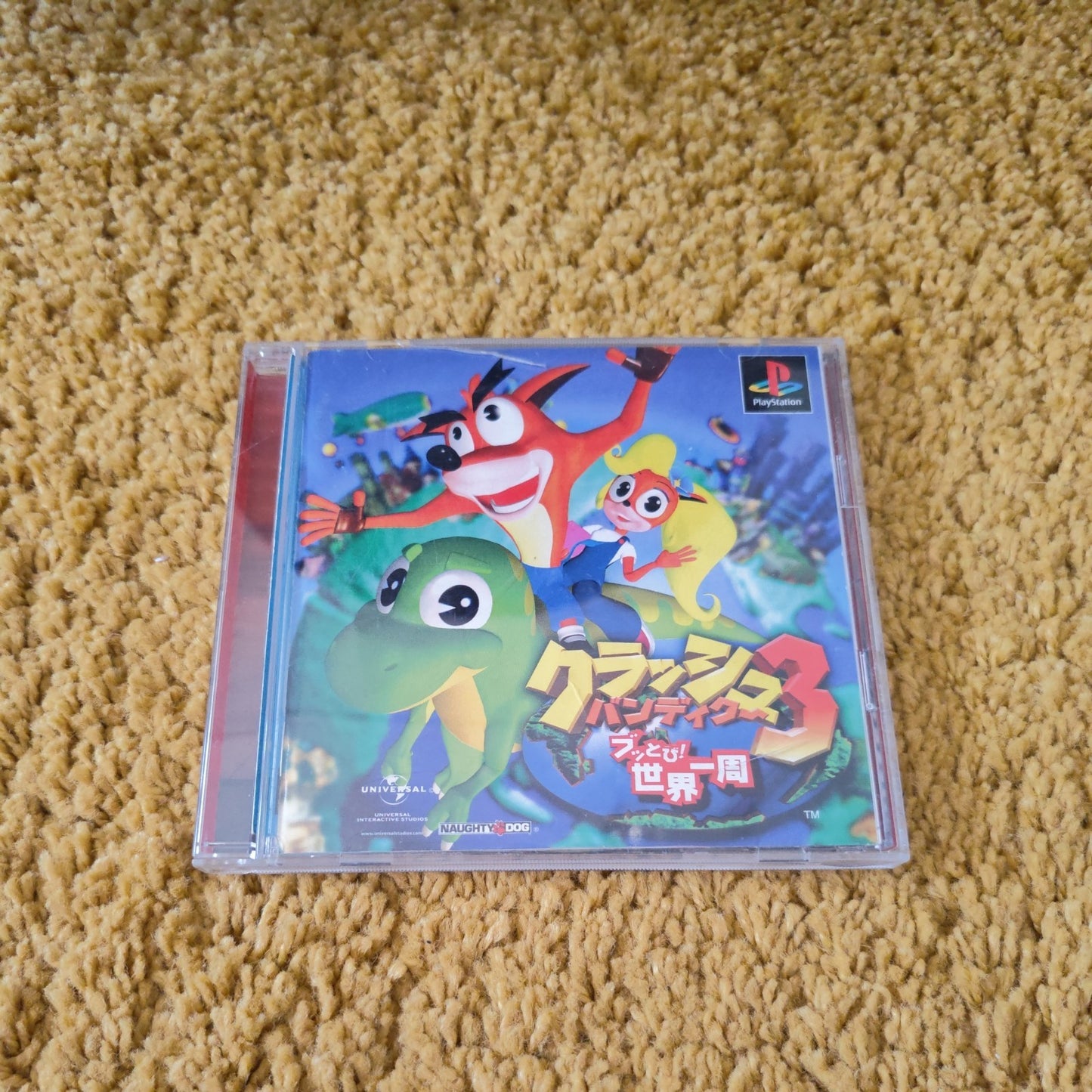 Crash Bandicoot 3 Warped PS1 Japan Import NTSC-J
