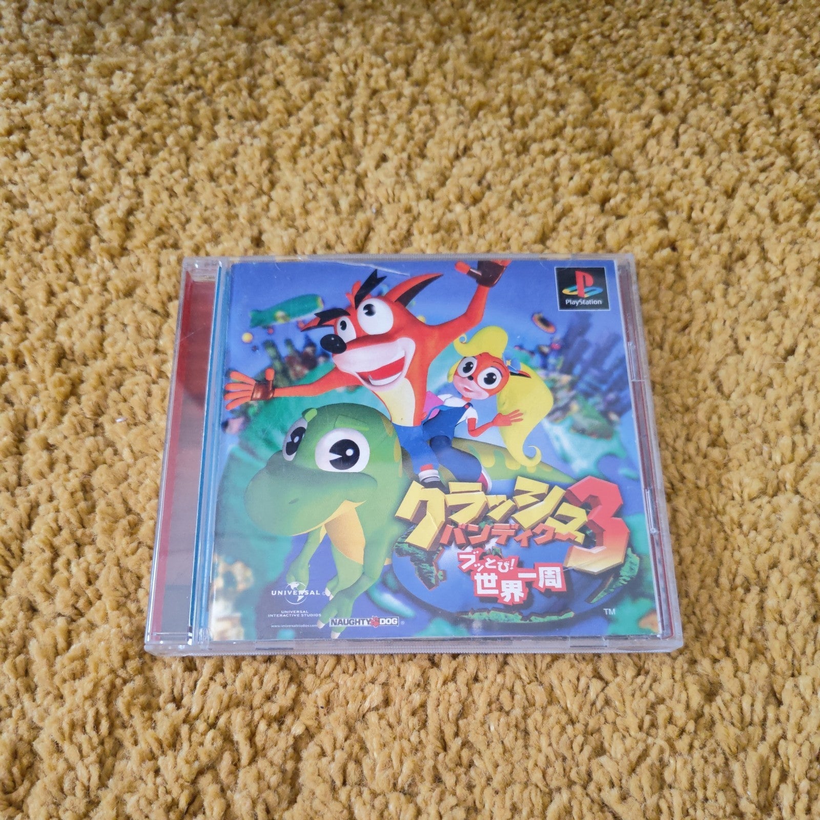 Crash Bandicoot 3 Warped PS1 Japan Import NTSC-J