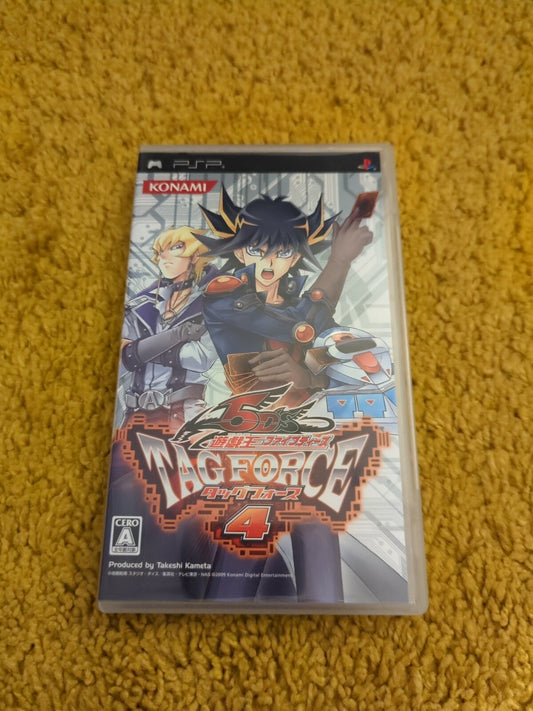Sony PLAYSTATION Psp Portable Yu Gi Oh! 5D ´S Tag Force 4 Konami Japan Version
