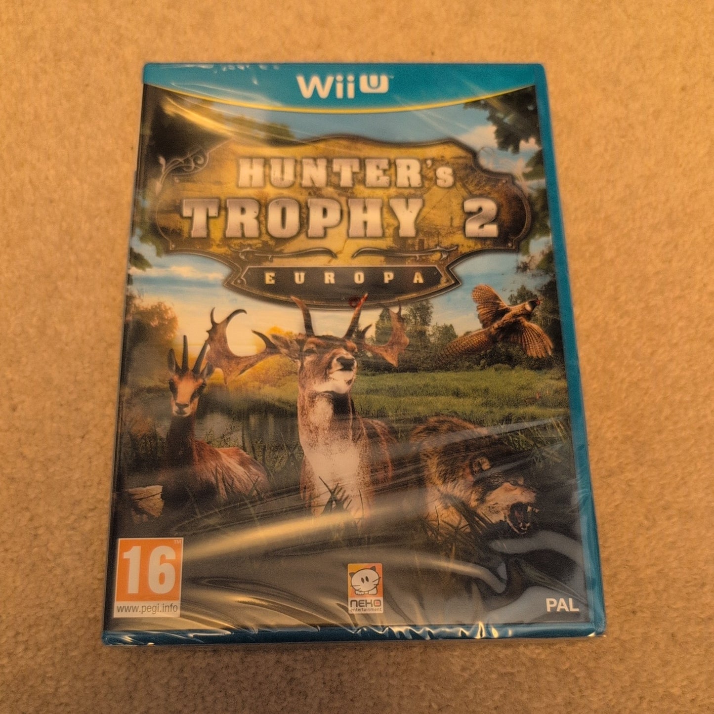 Nintendo Wii U Hunter's Trophy 2 Europa PAL sealed