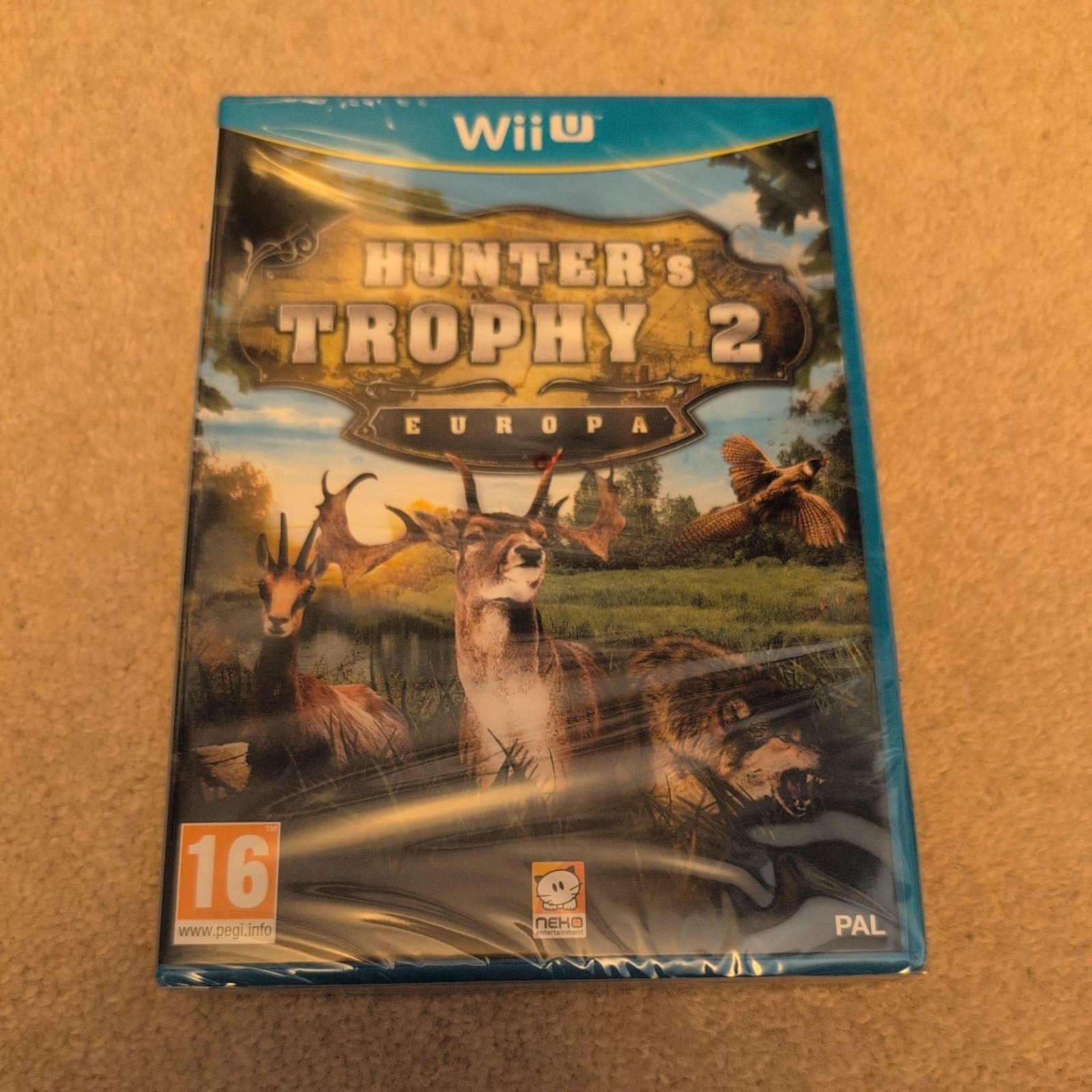 Nintendo Wii U Hunter's Trophy 2 Europa PAL sealed