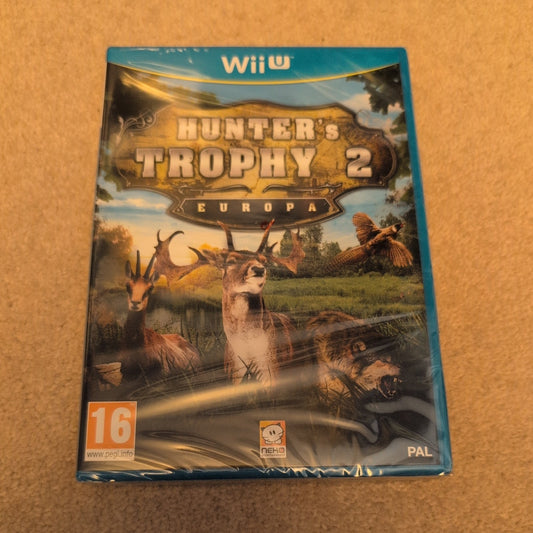 Nintendo Wii U Hunter's Trophy 2 Europa PAL sealed