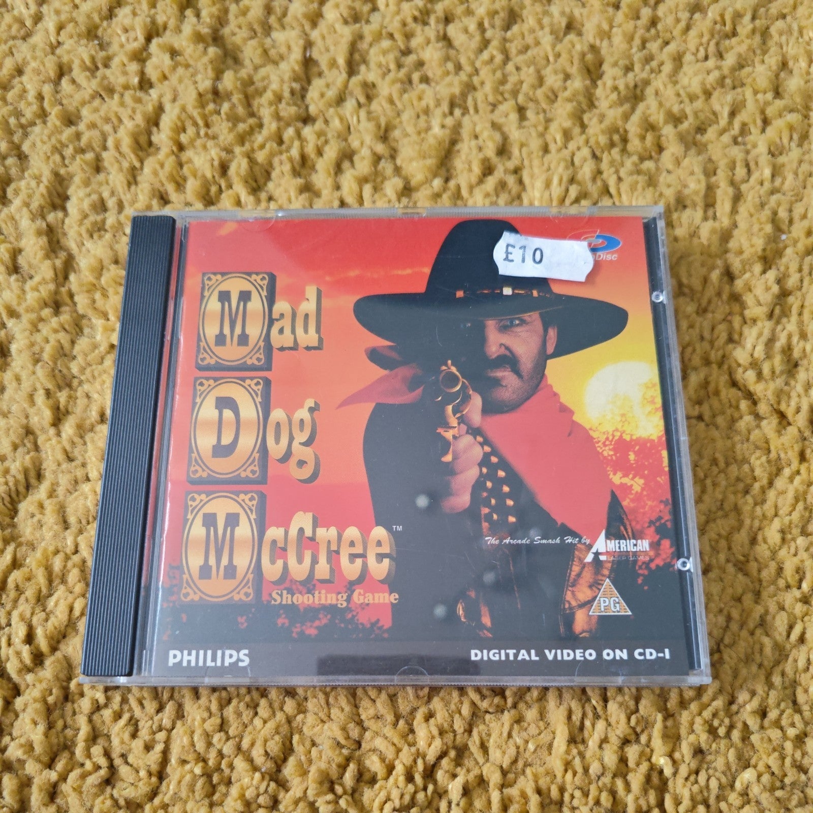 Mad Dog McCree Philips CDi - PAL VGC CIB - High Quality Packing - Tracked