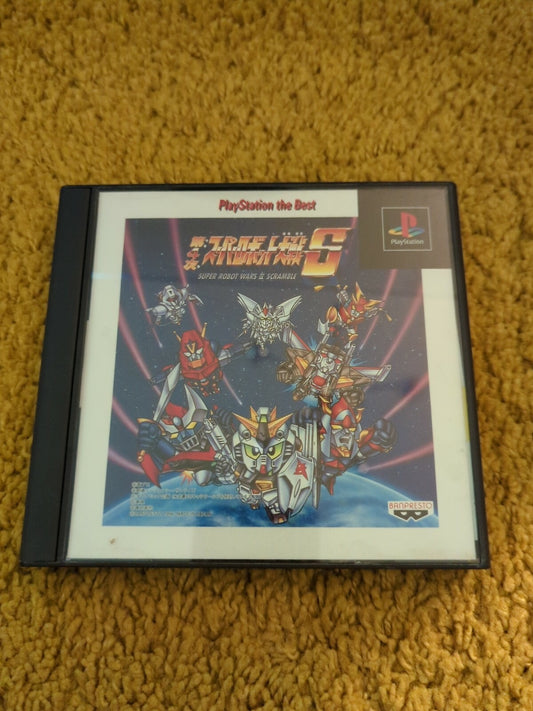 Super Robot Wars IV Scramble for Sony PlayStation PS1 NTSC-J Japanese 91014