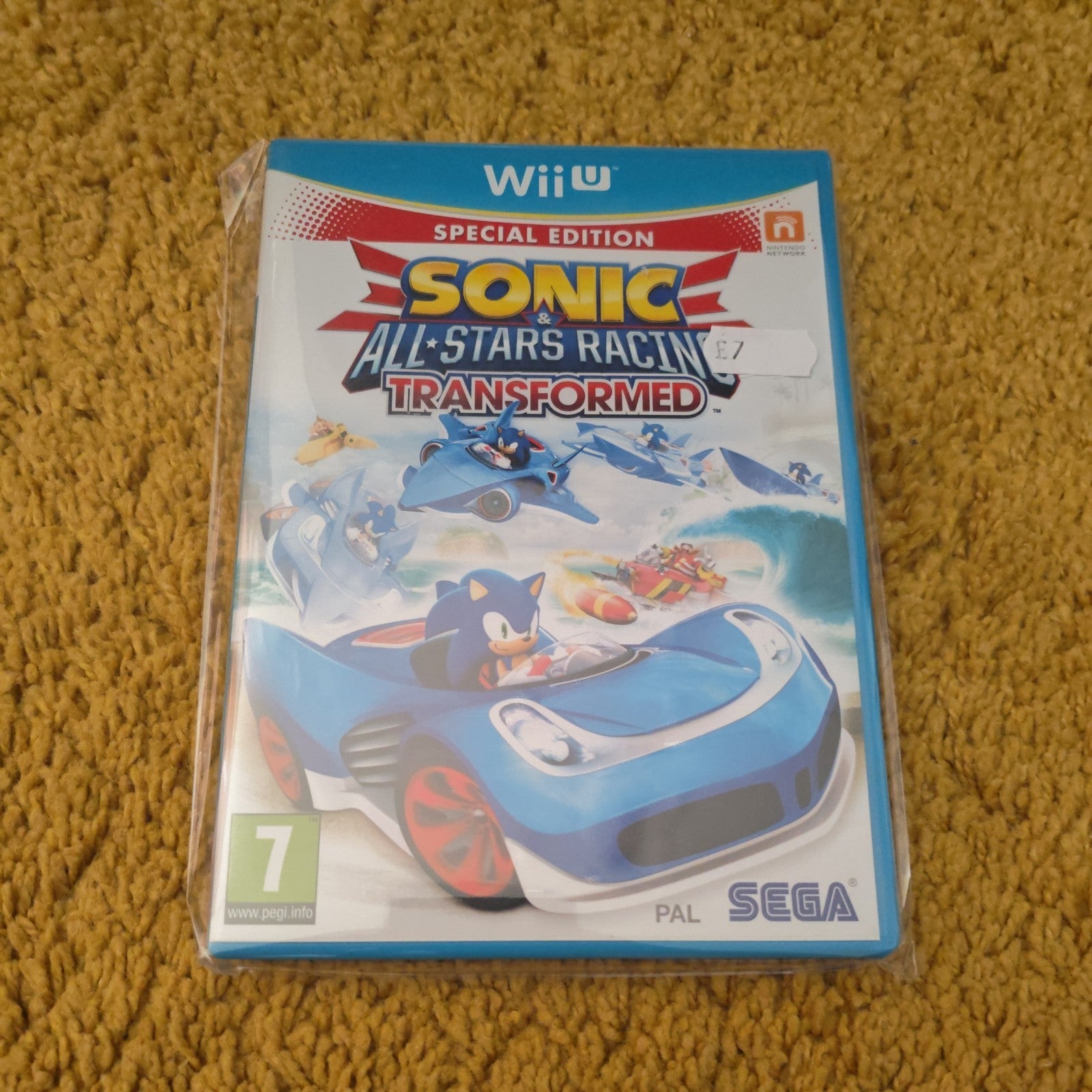 Sonic & All‑Stars Racing Transformed – Special Edition – Nintendo Wii U PAL