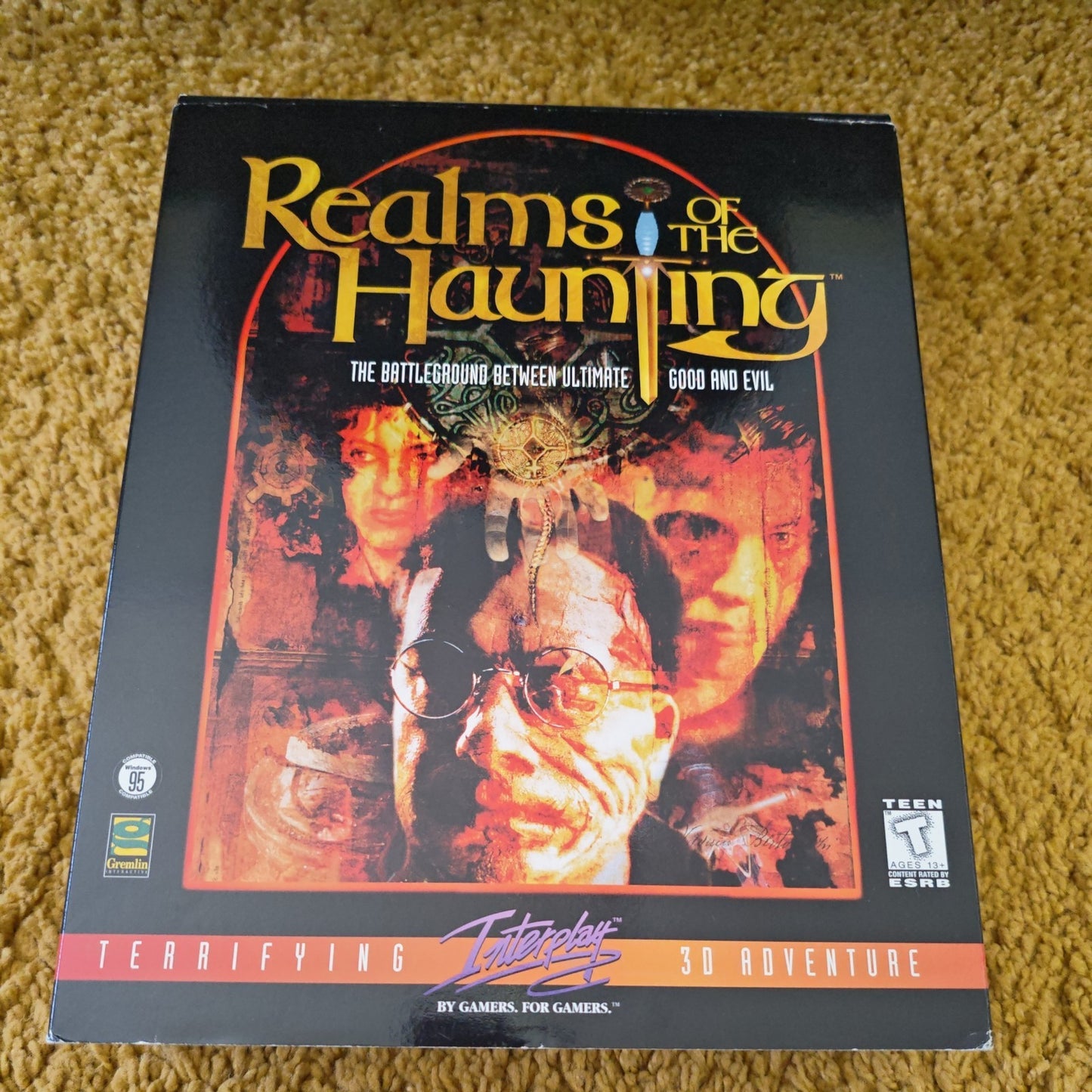 Realms of the Haunting (1996), Gremlin/Interplay, IBM PC Big Box, CD-ROM