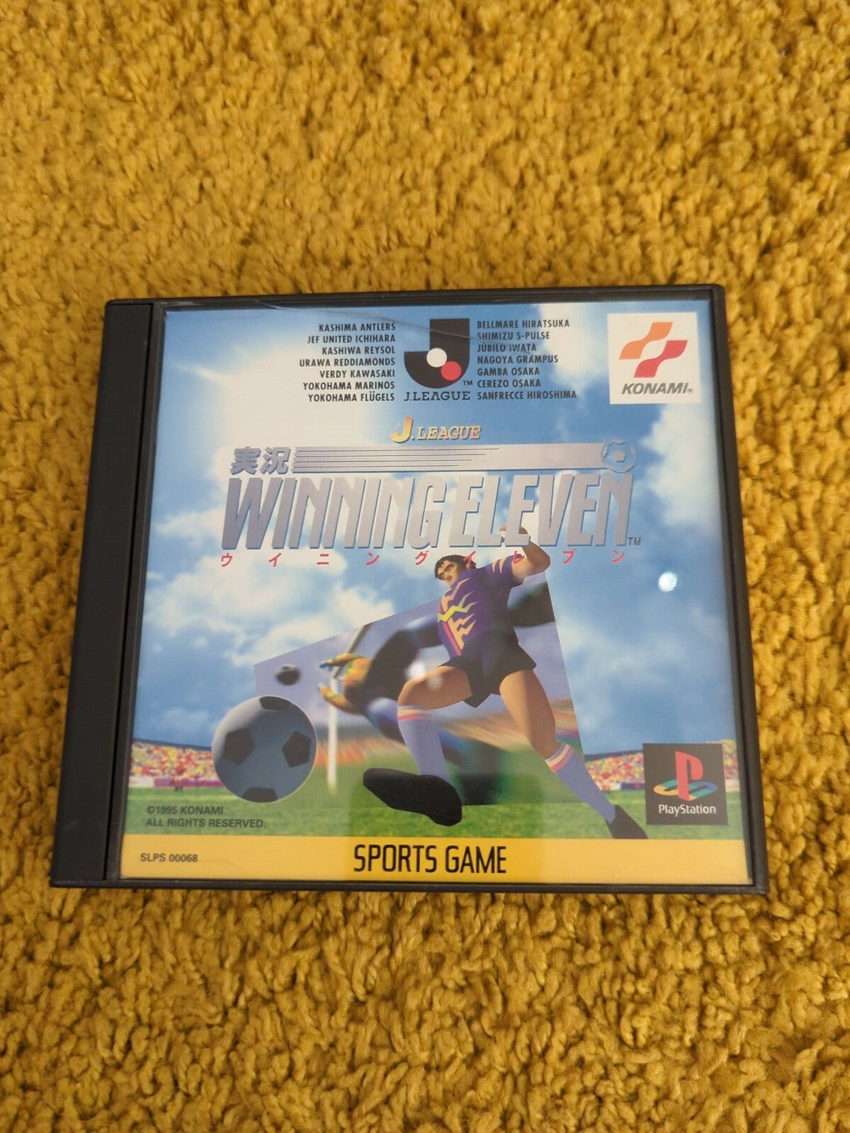 J LEAGUE WINING ELEVEN Sony PlayStation 1 / PSONE NTSC-J Japanese 