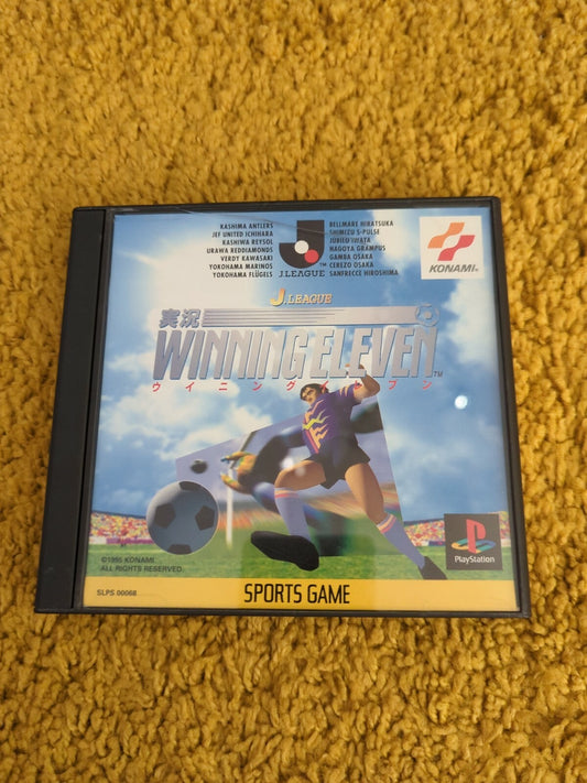 J LEAGUE WINING ELEVEN Sony PlayStation 1 / PSONE NTSC-J Japanese 