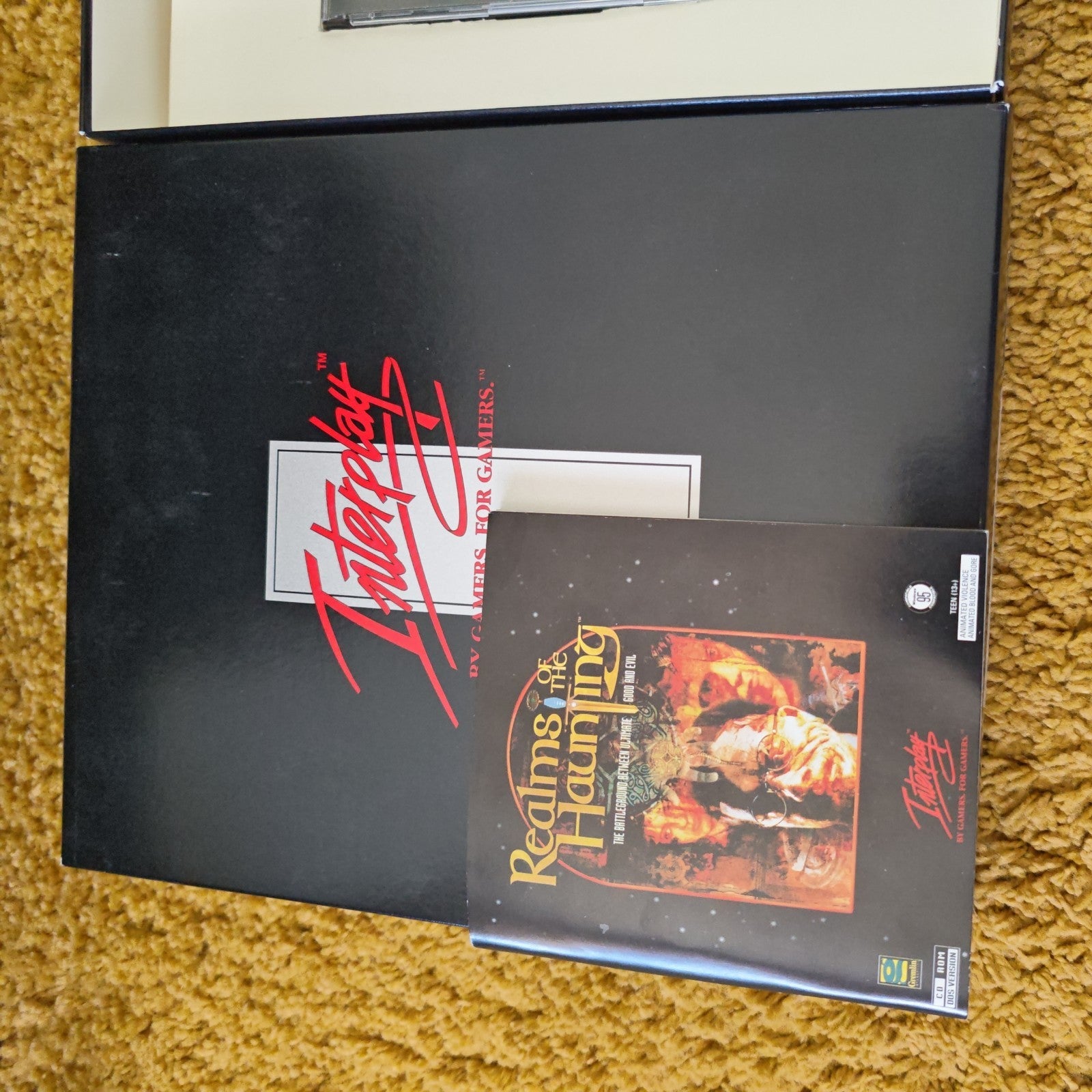 Realms of the Haunting (1996), Gremlin/Interplay, IBM PC Big Box, CD-ROM