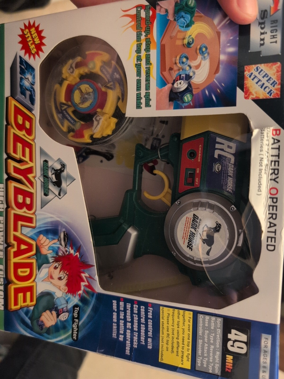 RC Driger V - RCB Radio Control Beyblade Victory 49MHz