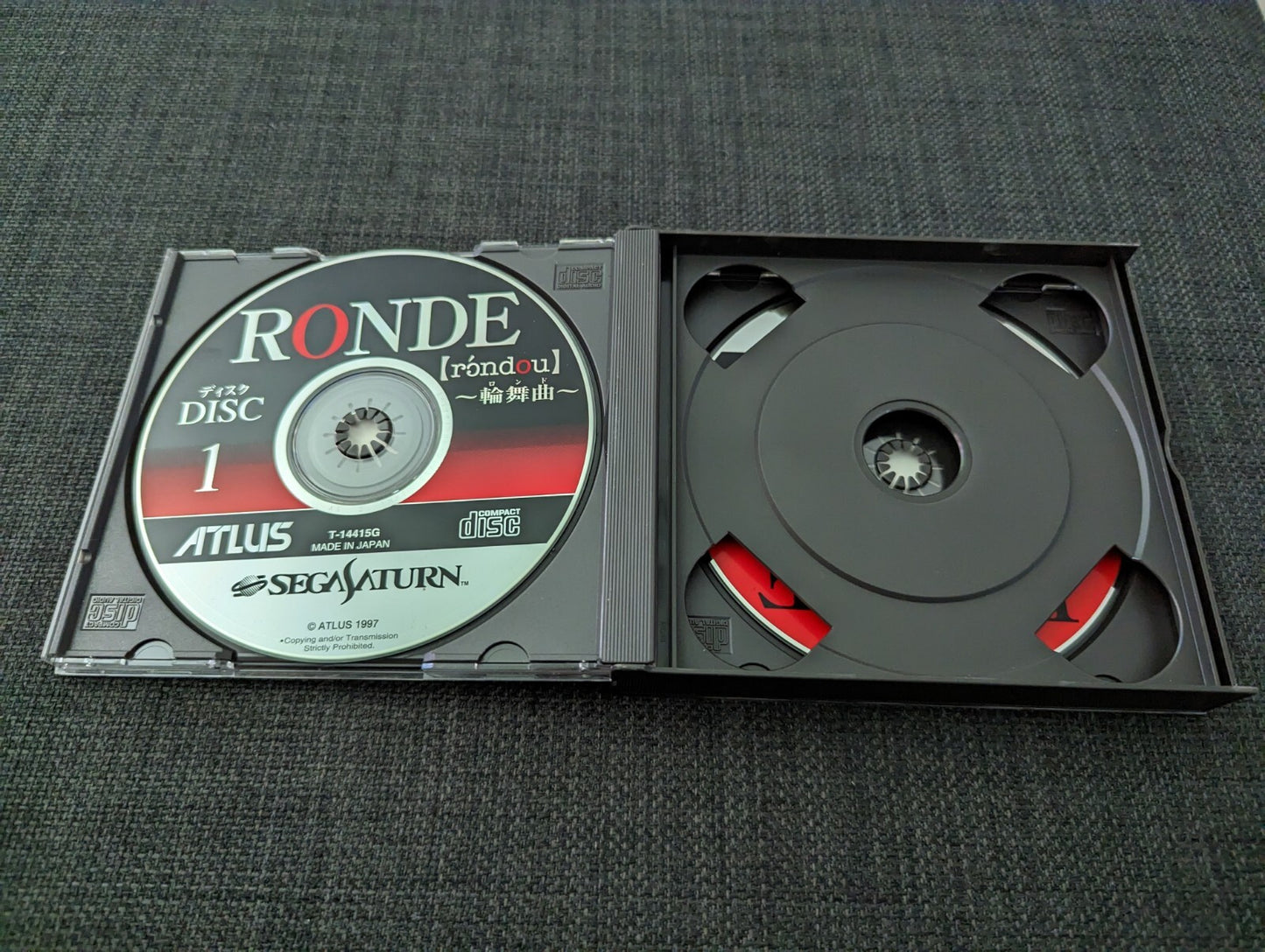 USED Sega saturn RONDE Rondo 00189 JAPAN IMPORT
