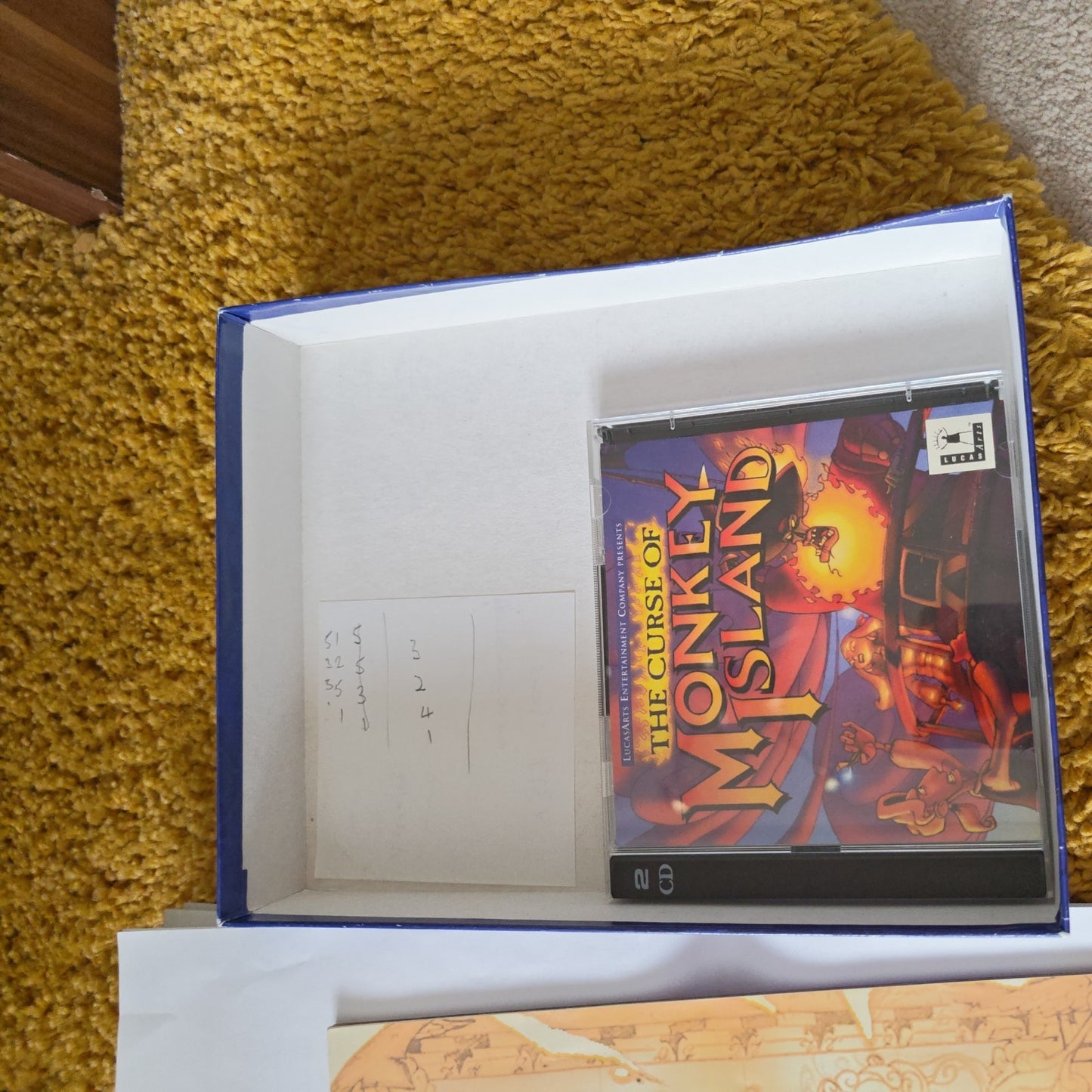 Curse of Monkey Island Lucas Arts CD ROM Big Box PC Game Complete Free UK P+P