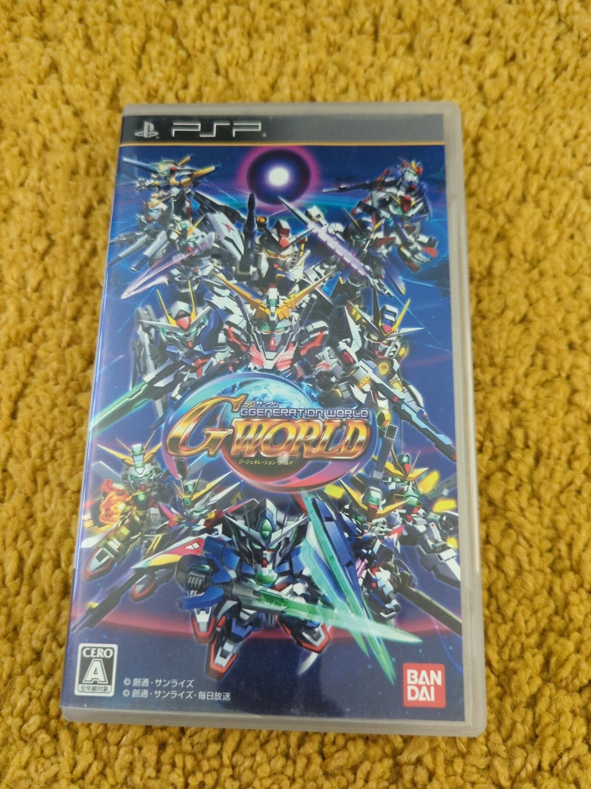 SD Gundam G Generation World - Sony PSP - NTSC-J - PSP Japan - Complete - VGC