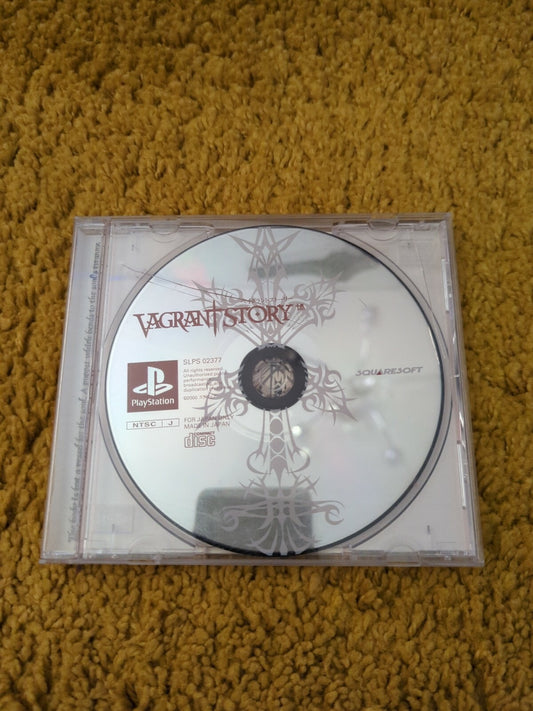 Vagrant Story (Sony PlayStation 1, 2000) from japan