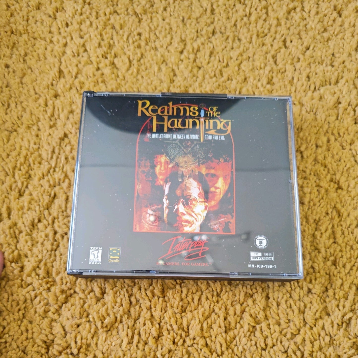 Realms of the Haunting (1996), Gremlin/Interplay, IBM PC Big Box, CD-ROM
