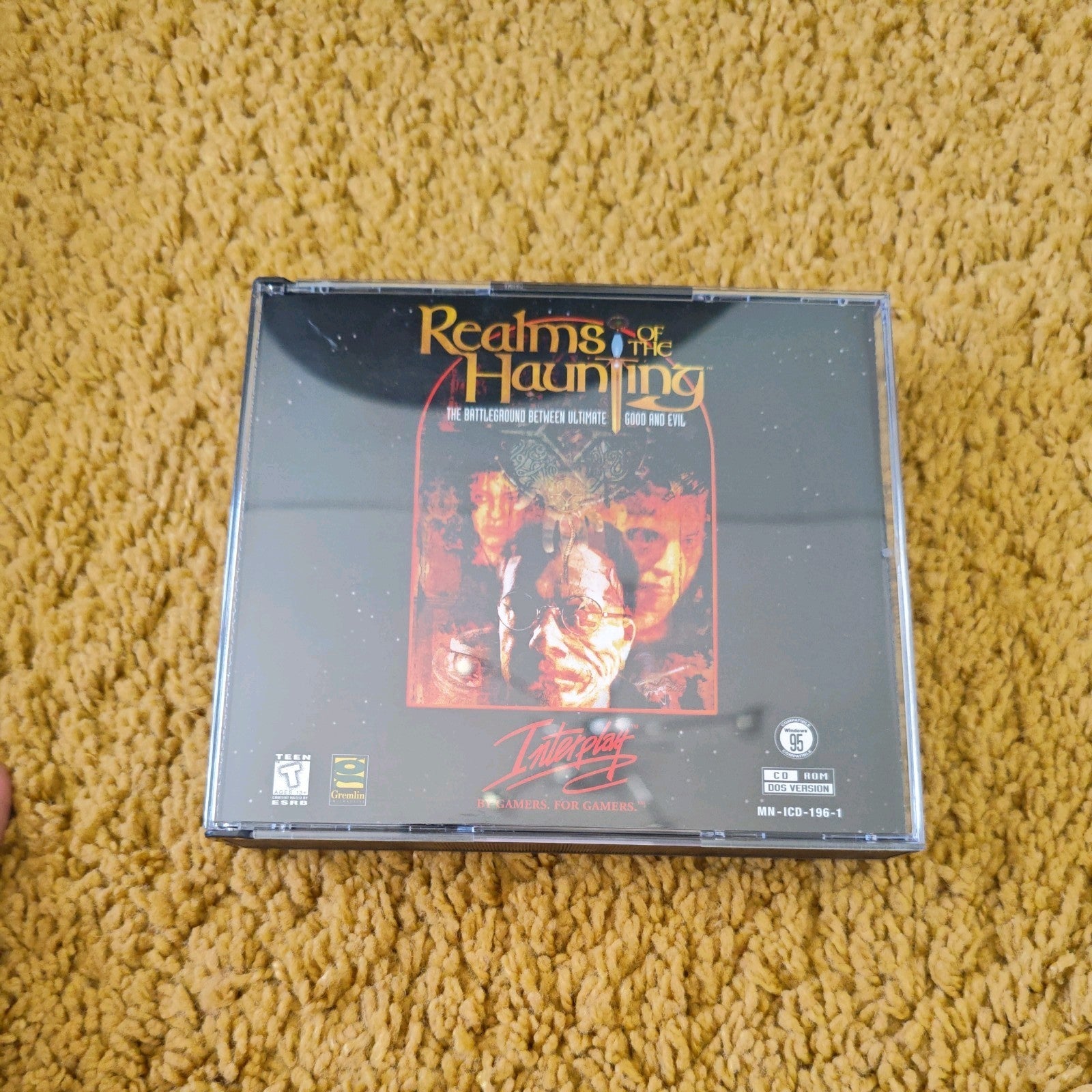 Realms of the Haunting (1996), Gremlin/Interplay, IBM PC Big Box, CD-ROM