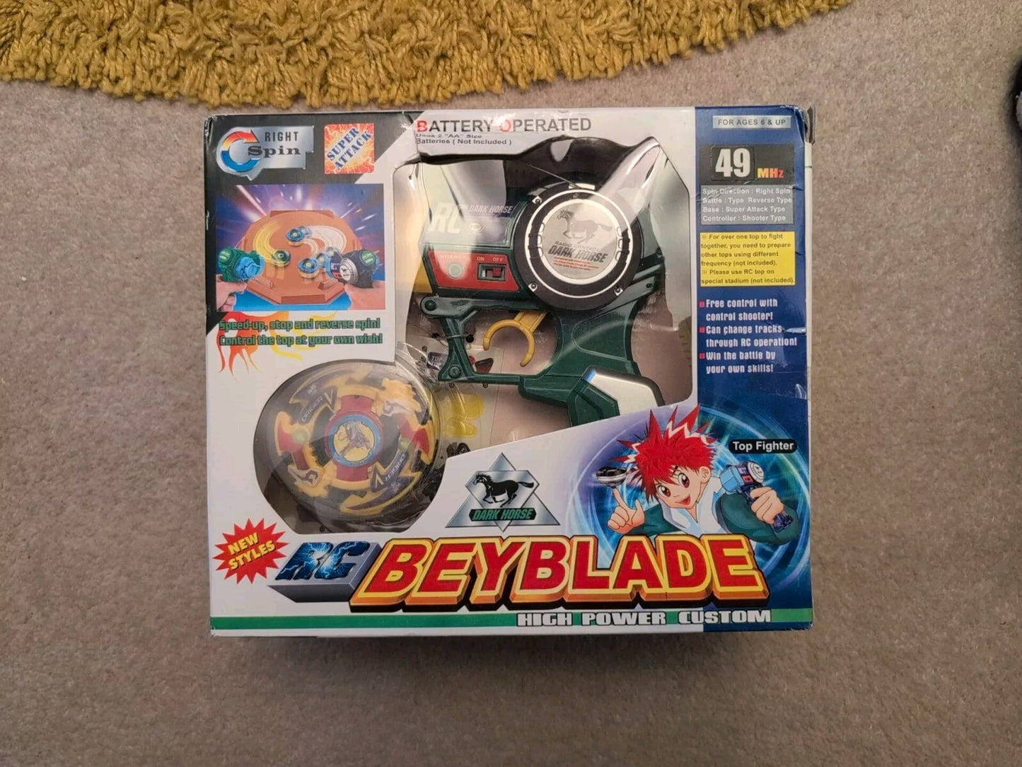 RC Driger V - RCB Radio Control Beyblade Victory 49MHz
