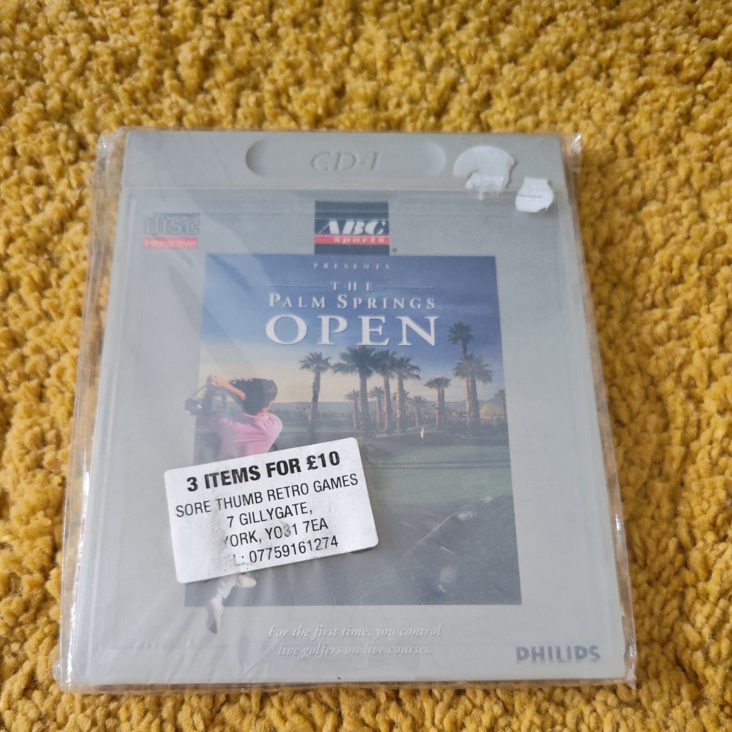 The Palm Springs Open Philips CDi Game Boxed Complete