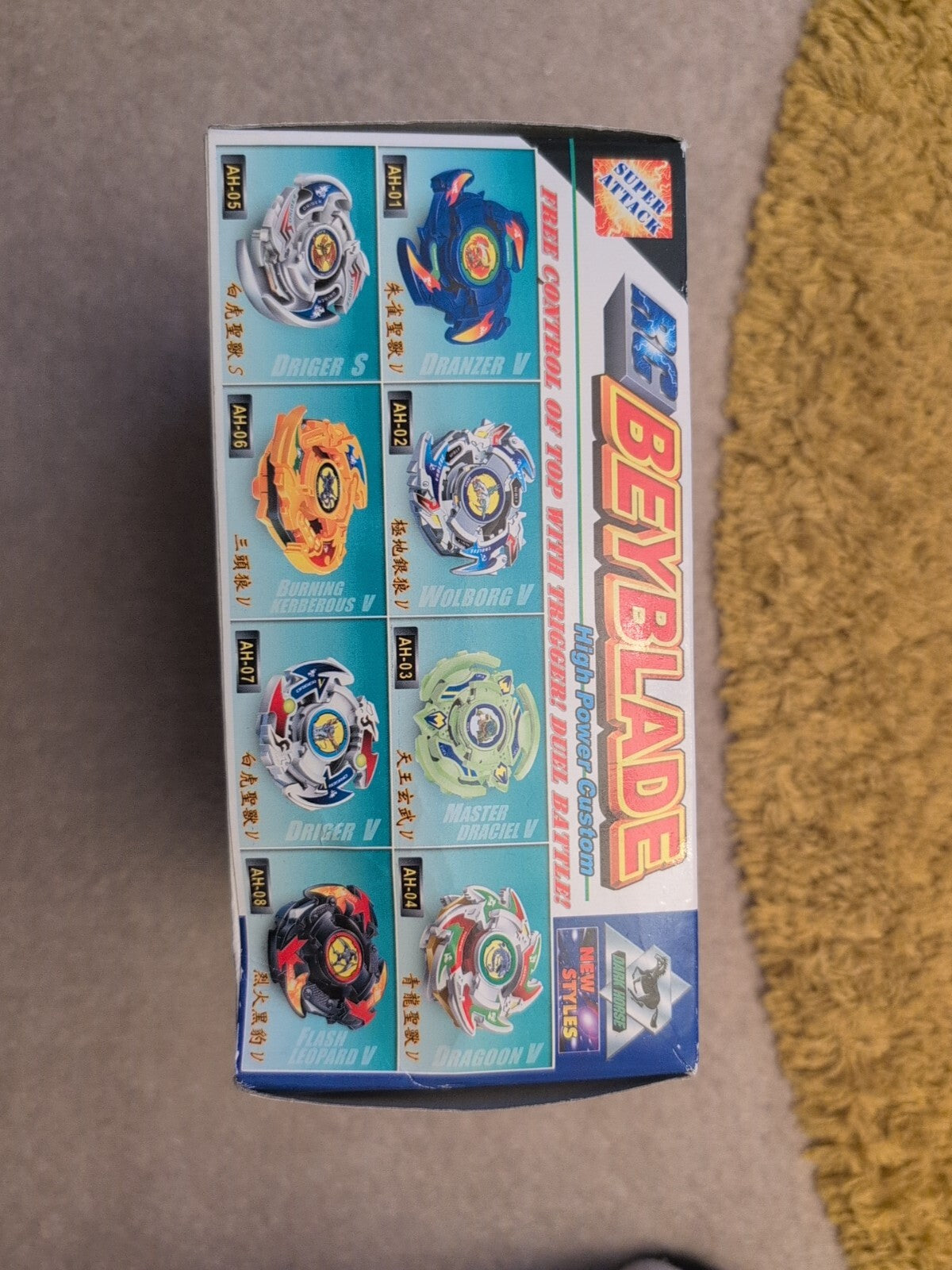RC Driger V - RCB Radio Control Beyblade Victory 49MHz