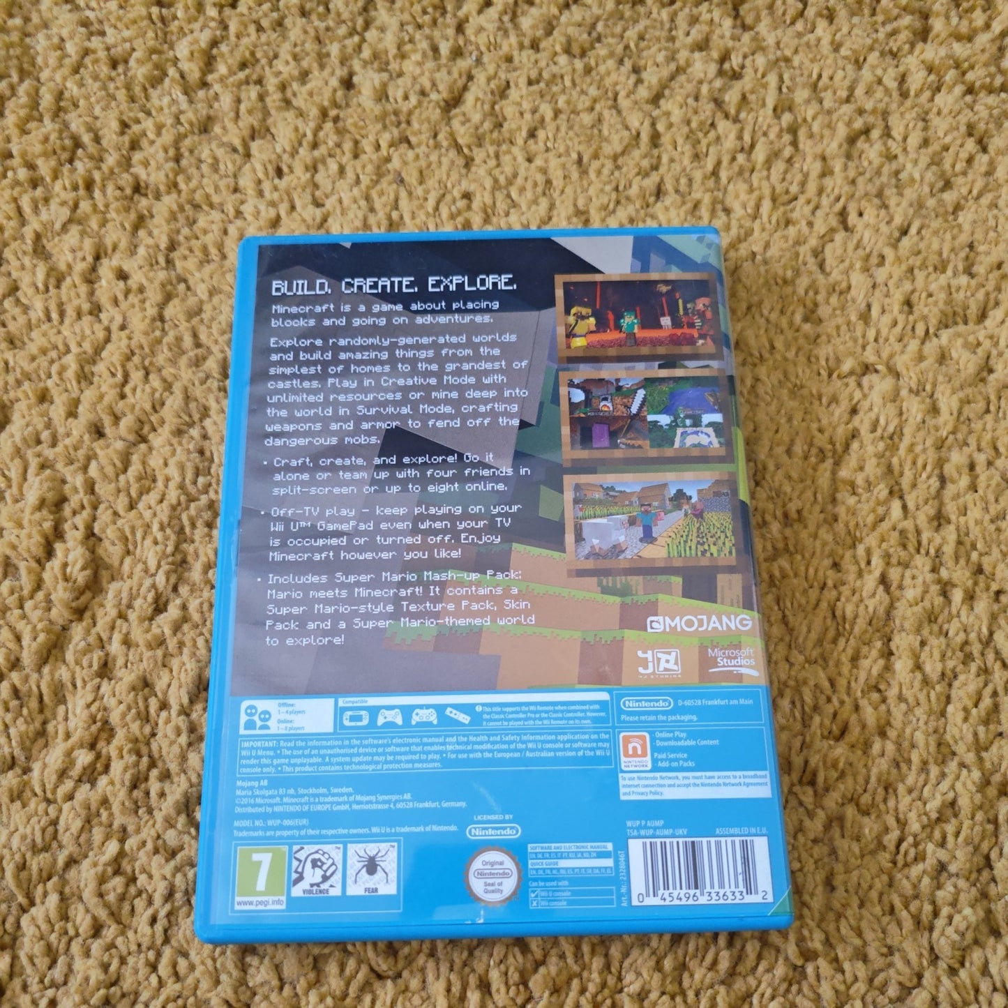 Minecraft Wii U Nintendo