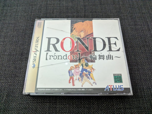 USED Sega saturn RONDE Rondo 00189 JAPAN IMPORT