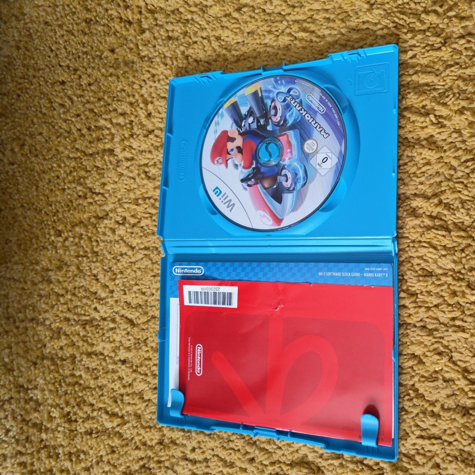Mario Kart 8, Wii U, Complete with Manual, Tested & Working