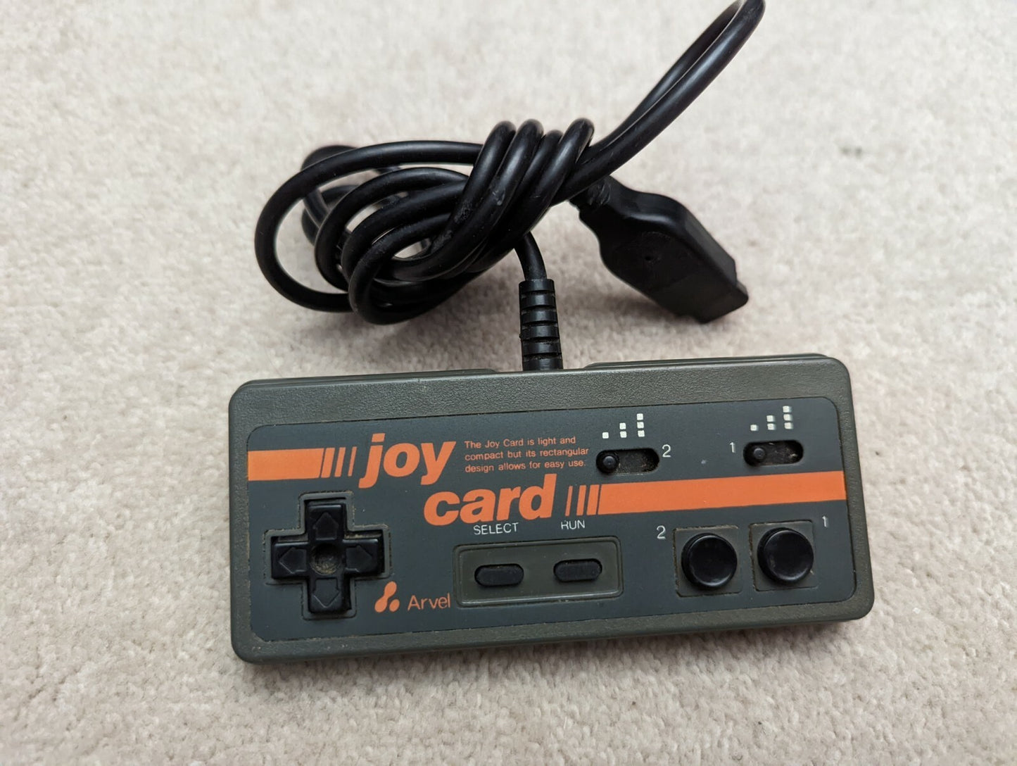 Joy Card Hudson Soft Joy Card Controller for MSX ultra rare joypad joy pad RETRO