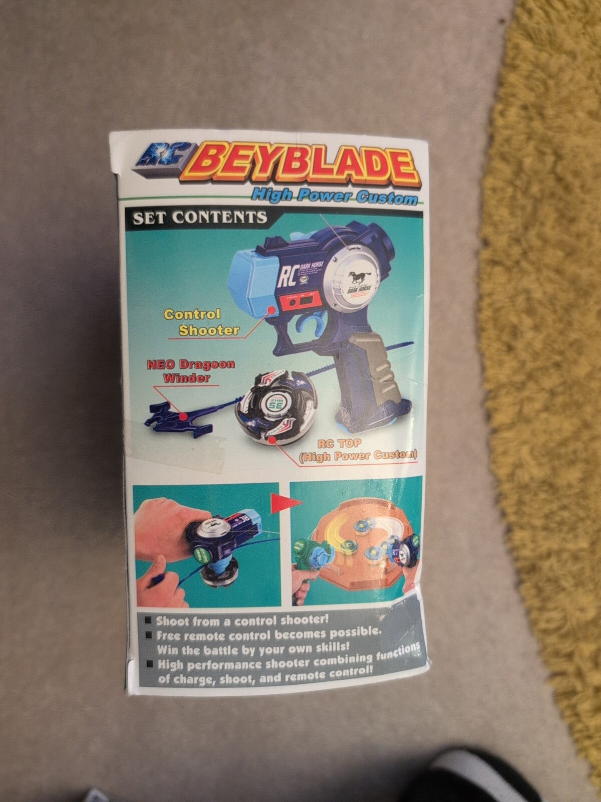 RC Driger V - RCB Radio Control Beyblade Victory 49MHz